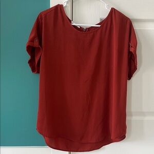 Maurices Deep Red Blouse